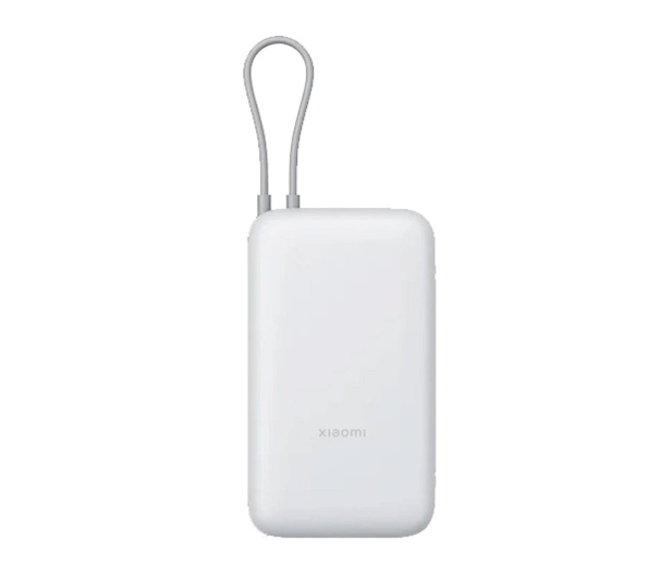 Xiaomi Power Bank 20000mAh Integrated Cable GL Light Gray 61826 - 1502043 - zdjęcie